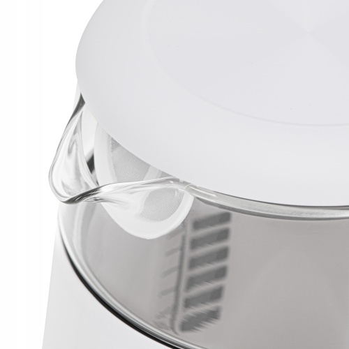 Szklany Czajnik Adler AD 1305 LED 1,7L Regulacja Temp 40-100°C