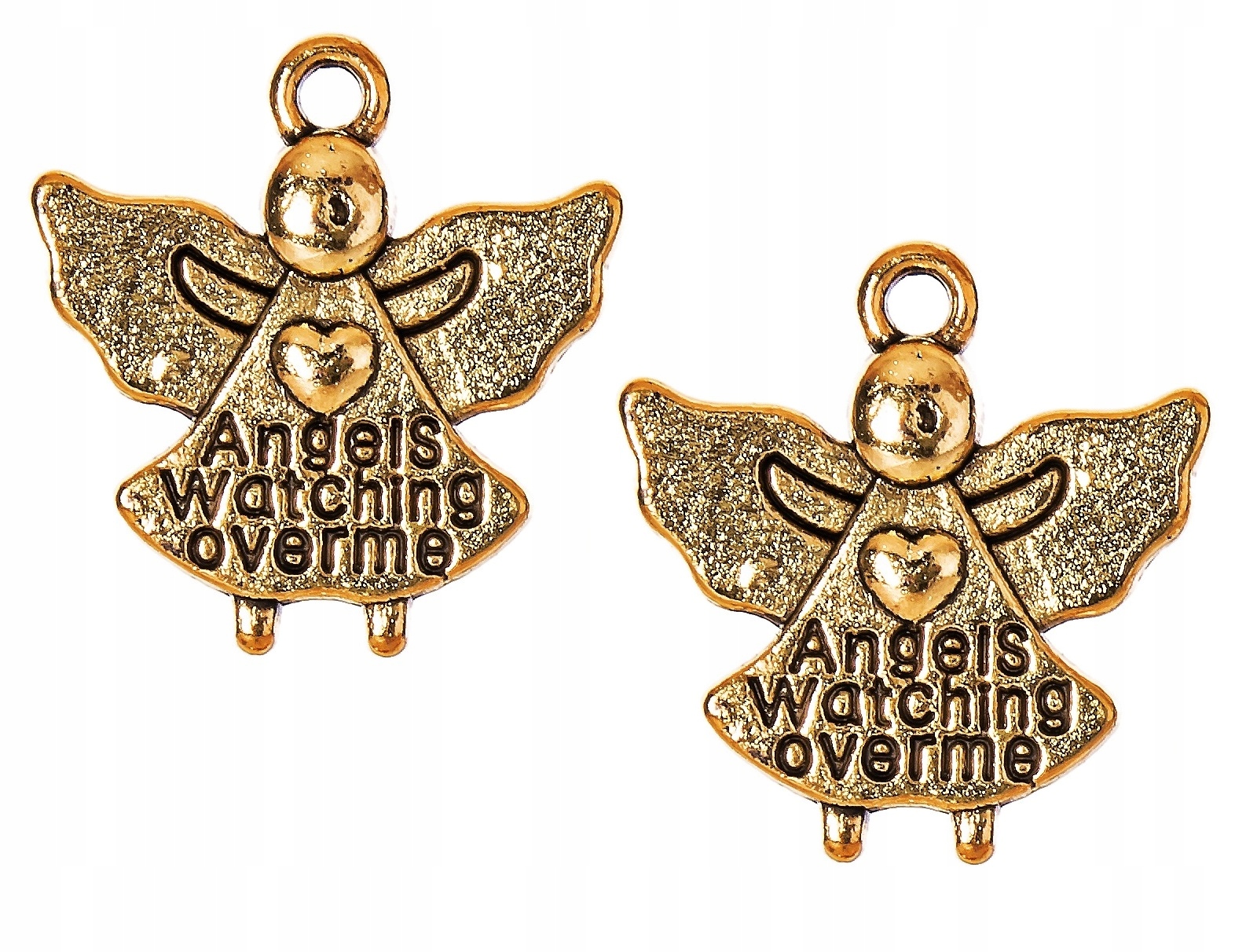 Hurt Zawieszki Charms Aniołki 30szt 19mm Święta