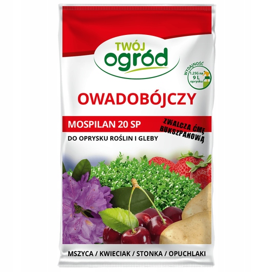 

Mospilan Na Mszyce Ćmę Szkodnik Warzyw Owoców 2,5G