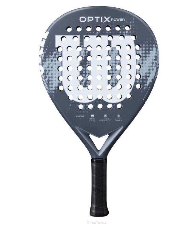 Raketa na padel Wilson Optix V2 Power šedá
