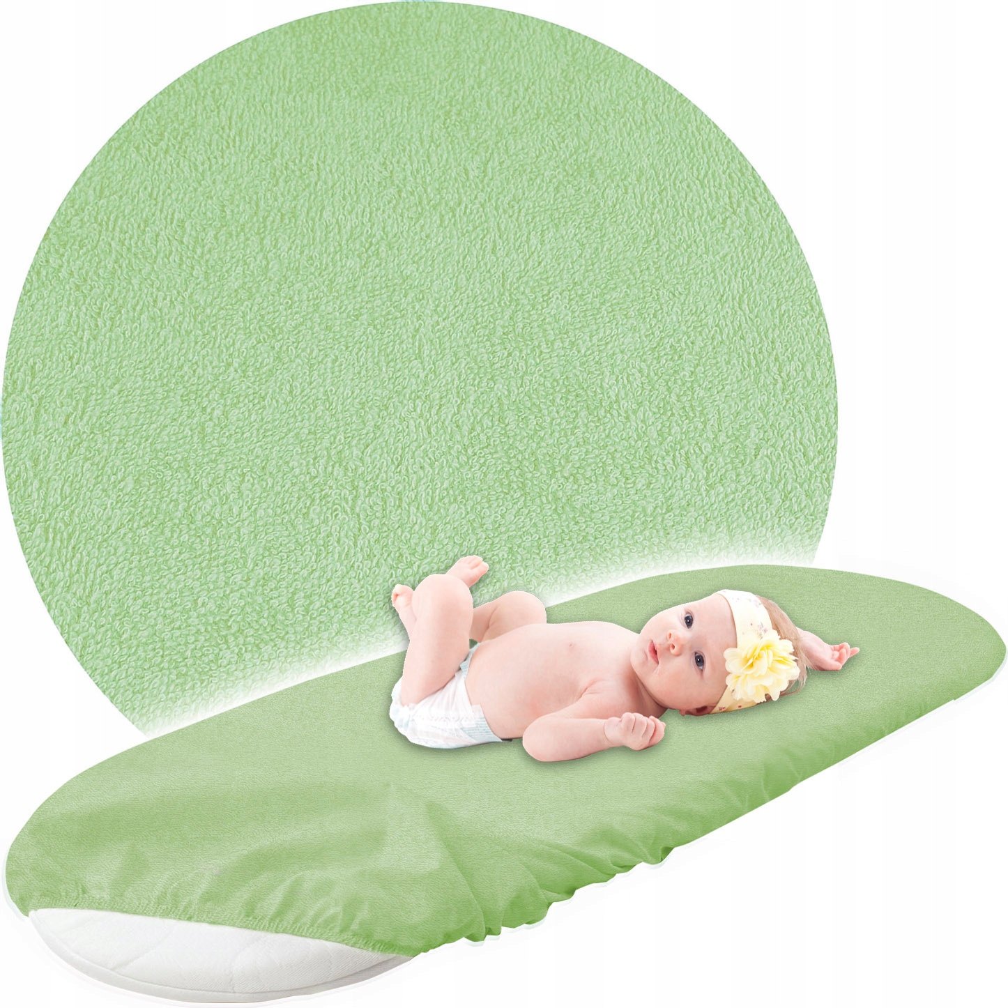 

Prześcieradło Do Wózka Kołyski 38x80 Z Gumką