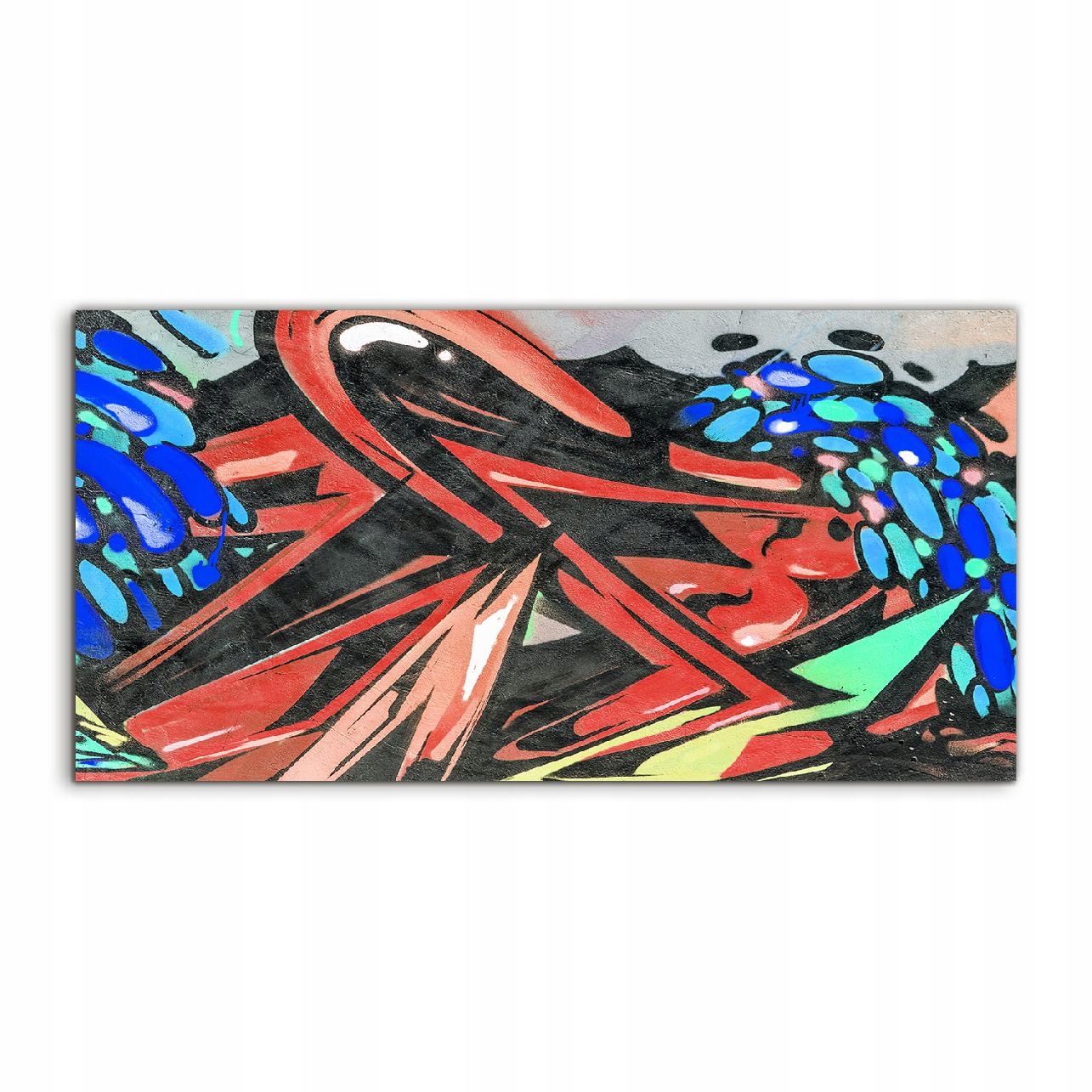 

Obraz akryl 100x50 na ścianę Miasto Ulica Graffiti