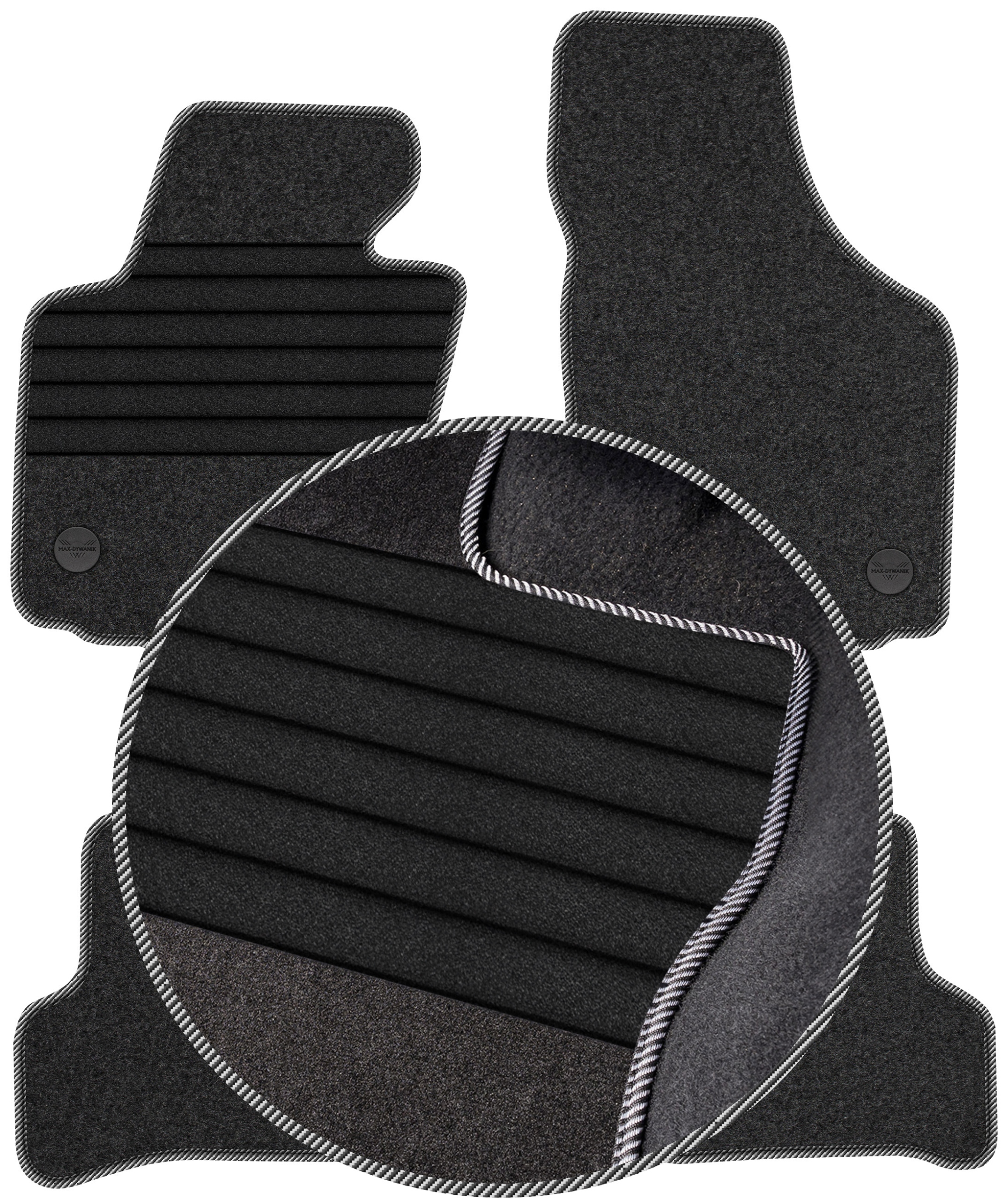Seat Leon II 2008-2012 Velurové stěrače do auta
