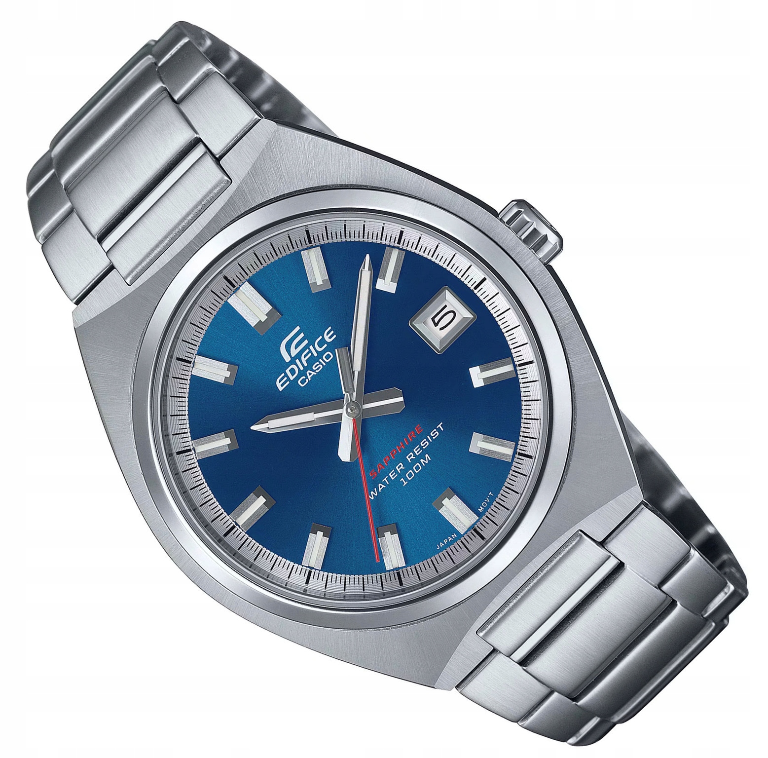 Pánské Ocelové Vodotěsné Hodinky Casio Edifice Safír EFB-109D-2AVEF