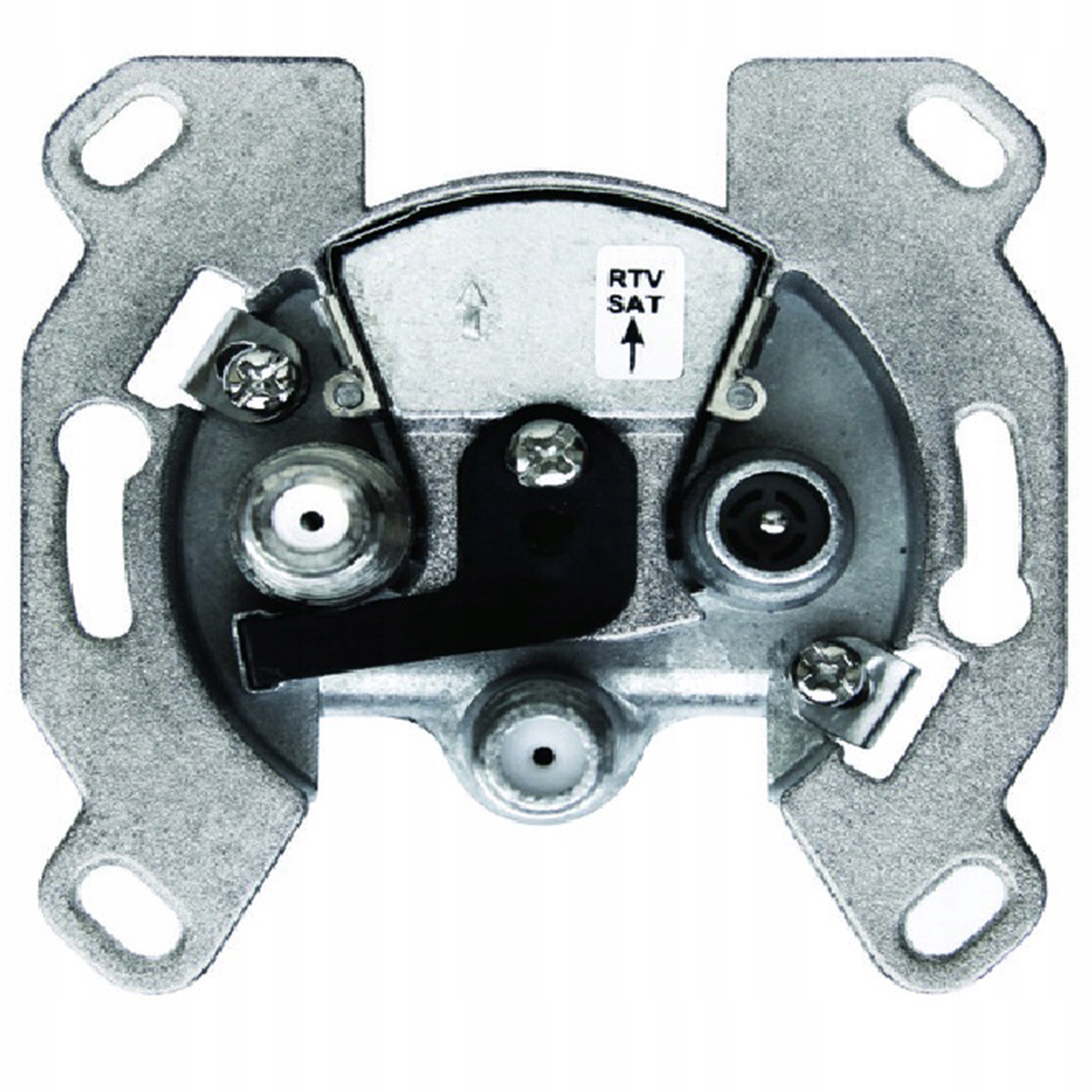 One.platform Mechanismus anténní zásuvky Rtv-sat koncový Berker Hager