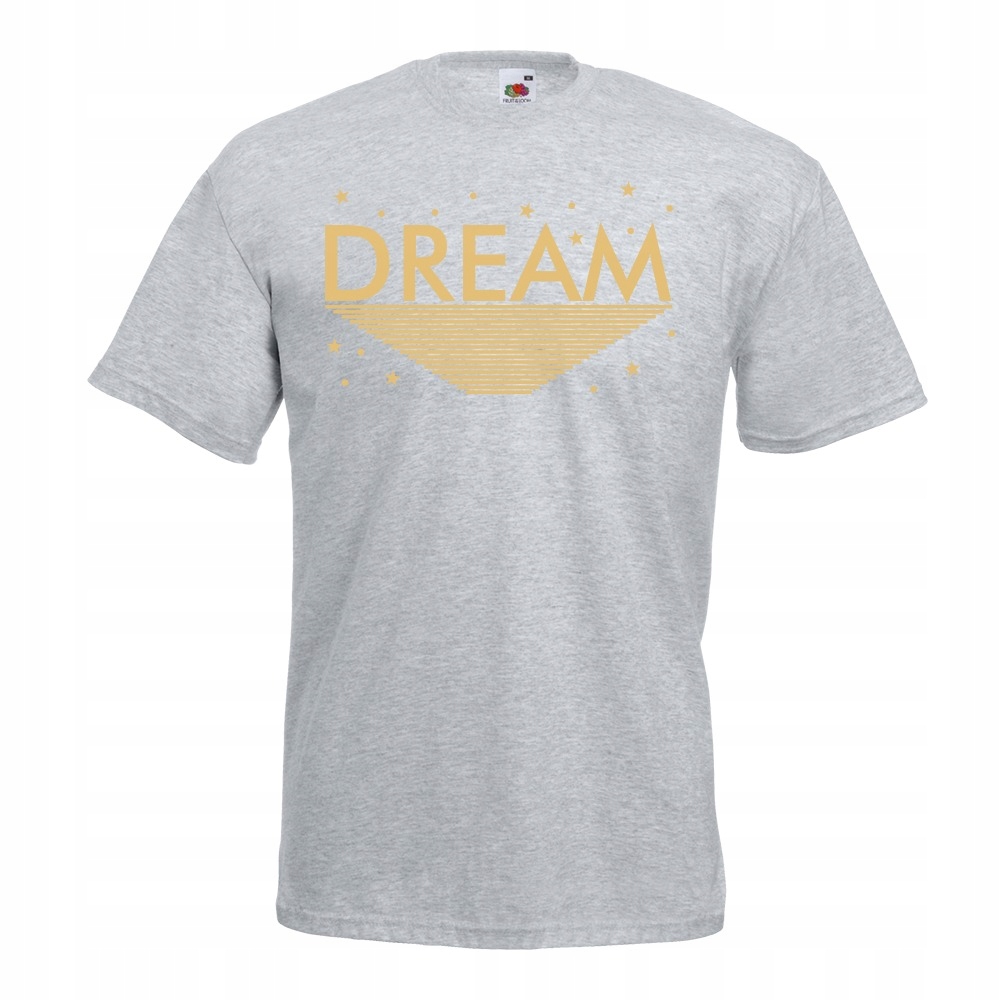 

Koszulka dream sny gwiazdy prezent S szara