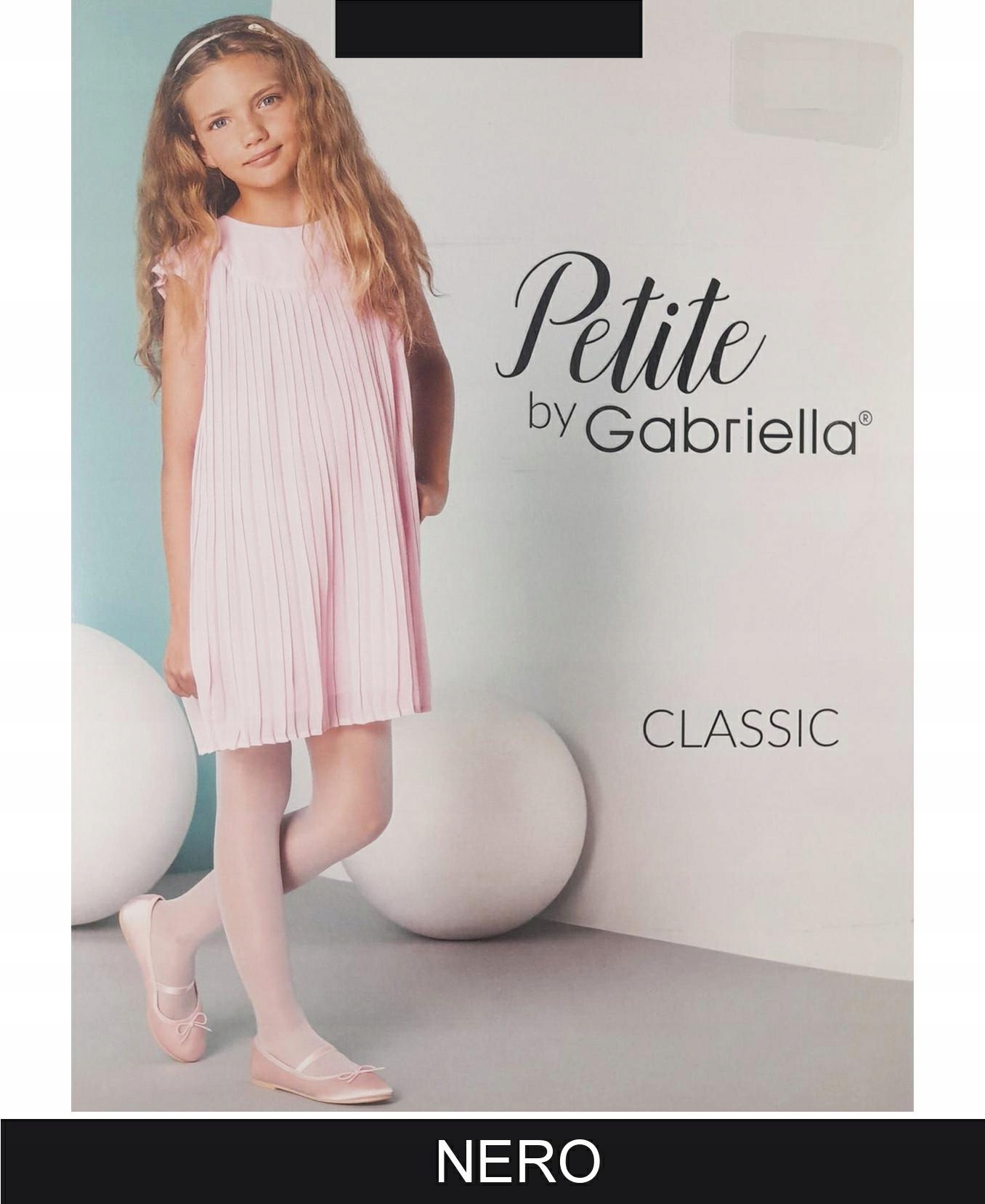 

Gabriella Classic Rajstopy dziecięce NEROr.110-122