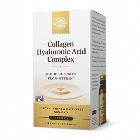 

Solgar Kwas hialuronowy 30 Tab Collagen Hyaluronic