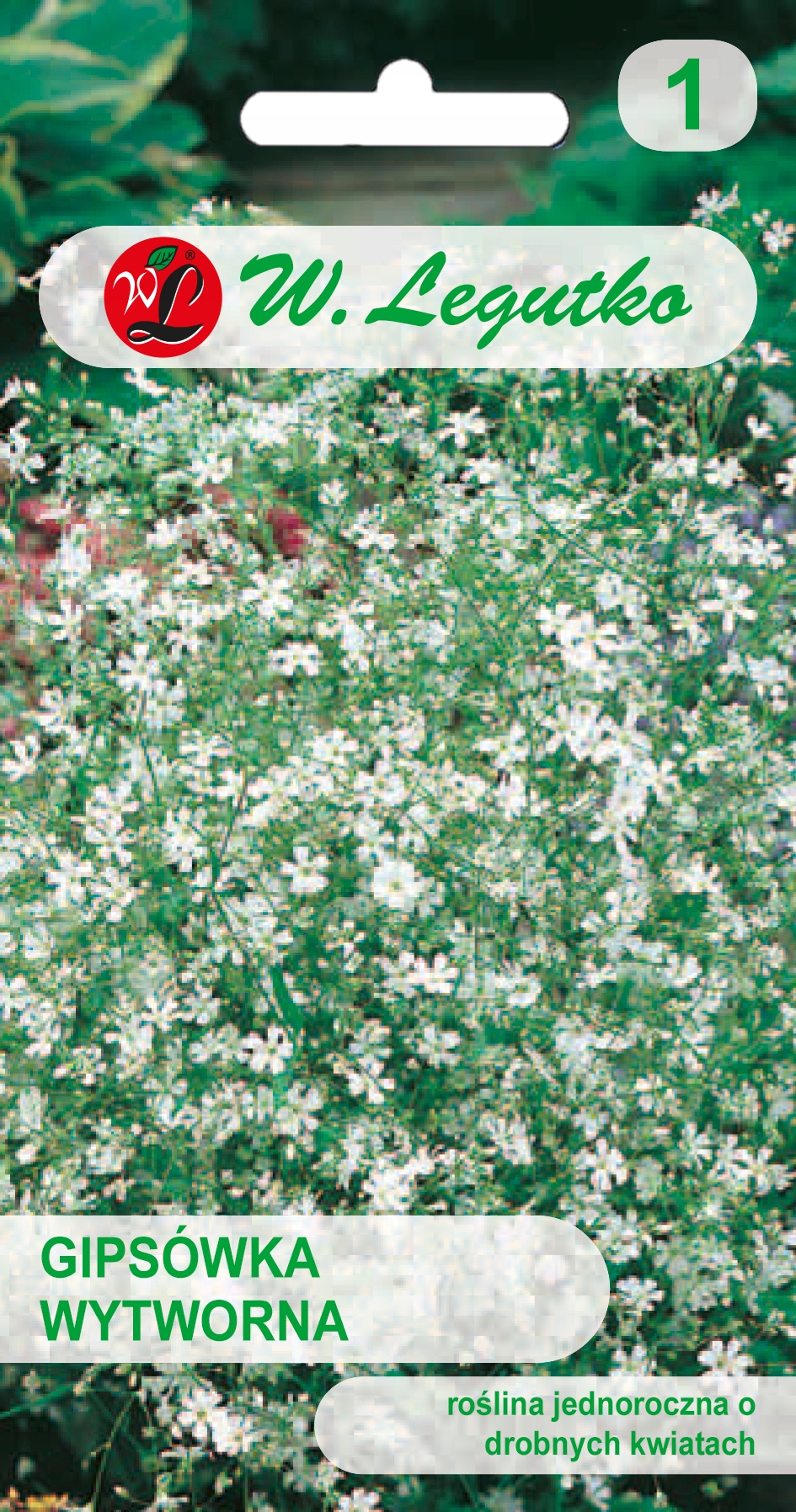 Nasiona Gipsówka wytworna biała, 1g — 2