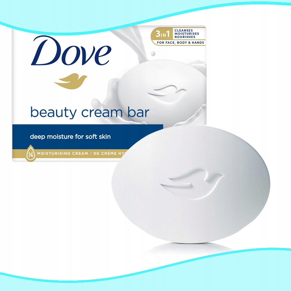 4 x Mydło DOVE w kostce kremowe 3w1 Beauty Cream Bar 90g Marka Dove