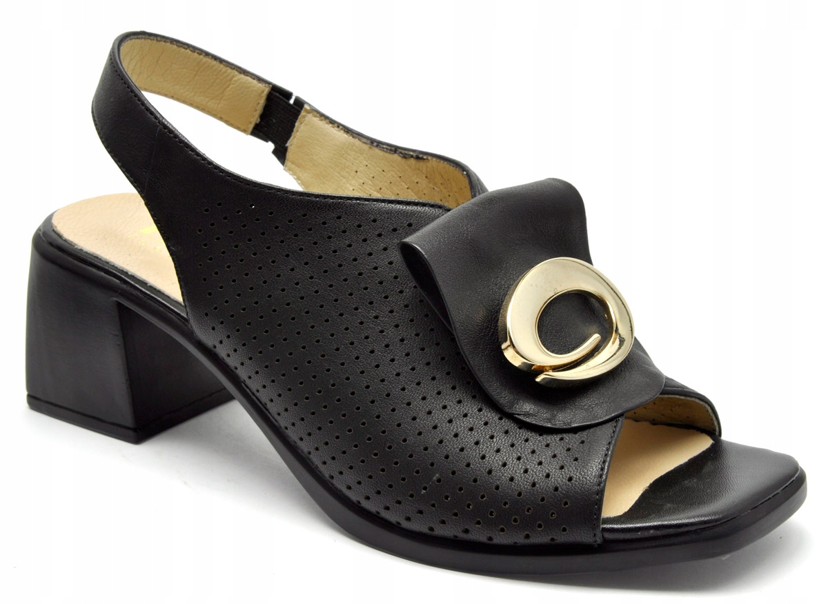 Sandály Izzi Letní Elegantní 0071-614 Kůže 37