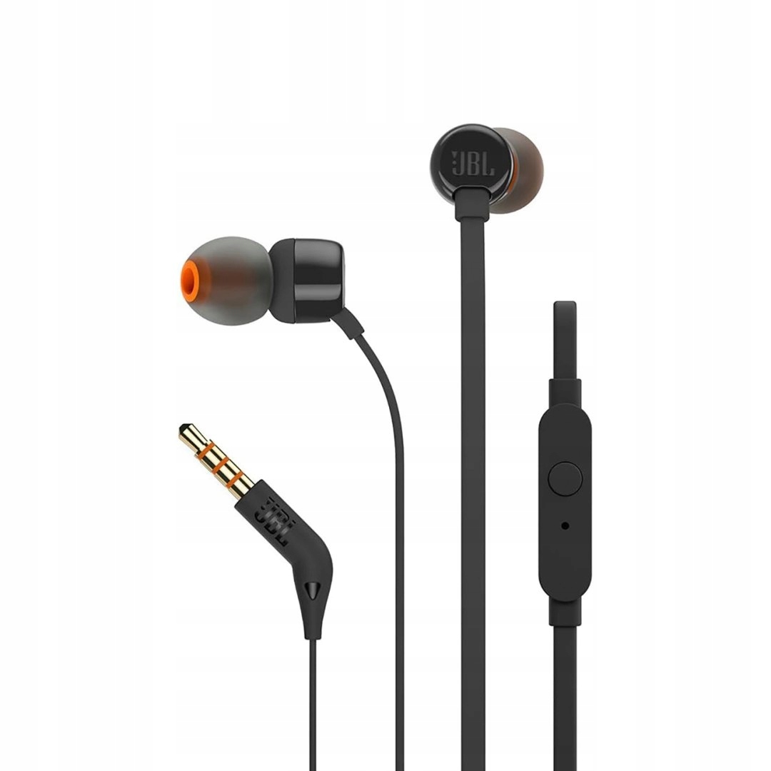 Słuchawki Jbl Tune 110 douszne mini jack 3.5mm i pilotem czarne