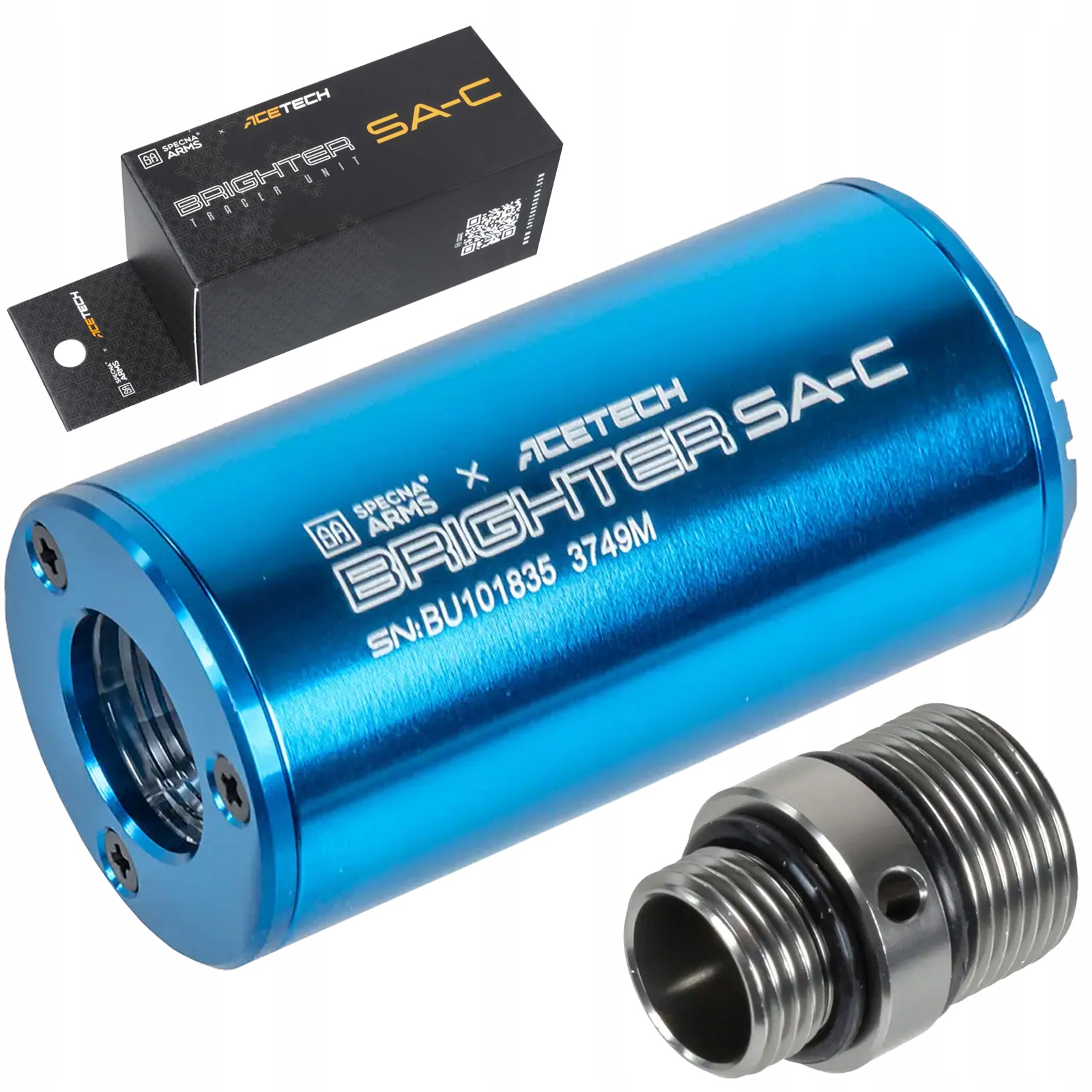Tłumik Tracer Acetech Specna Arms Brighter Sa-c 14 mm Niebieski