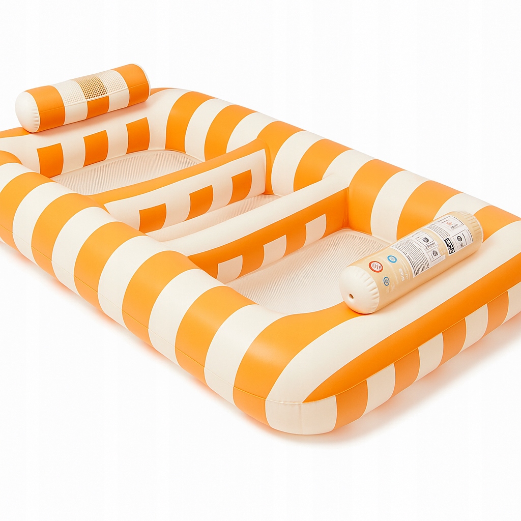 Dvojitá Matrace Pro Plavání Vodní Houpací Síť XXL Nafukovací Křeslo Do Bazénu