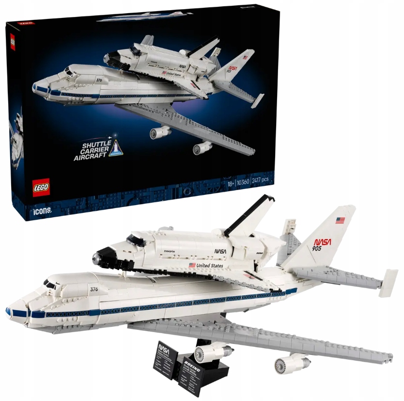 Lego Icons 10360 Nositel raketoplánů