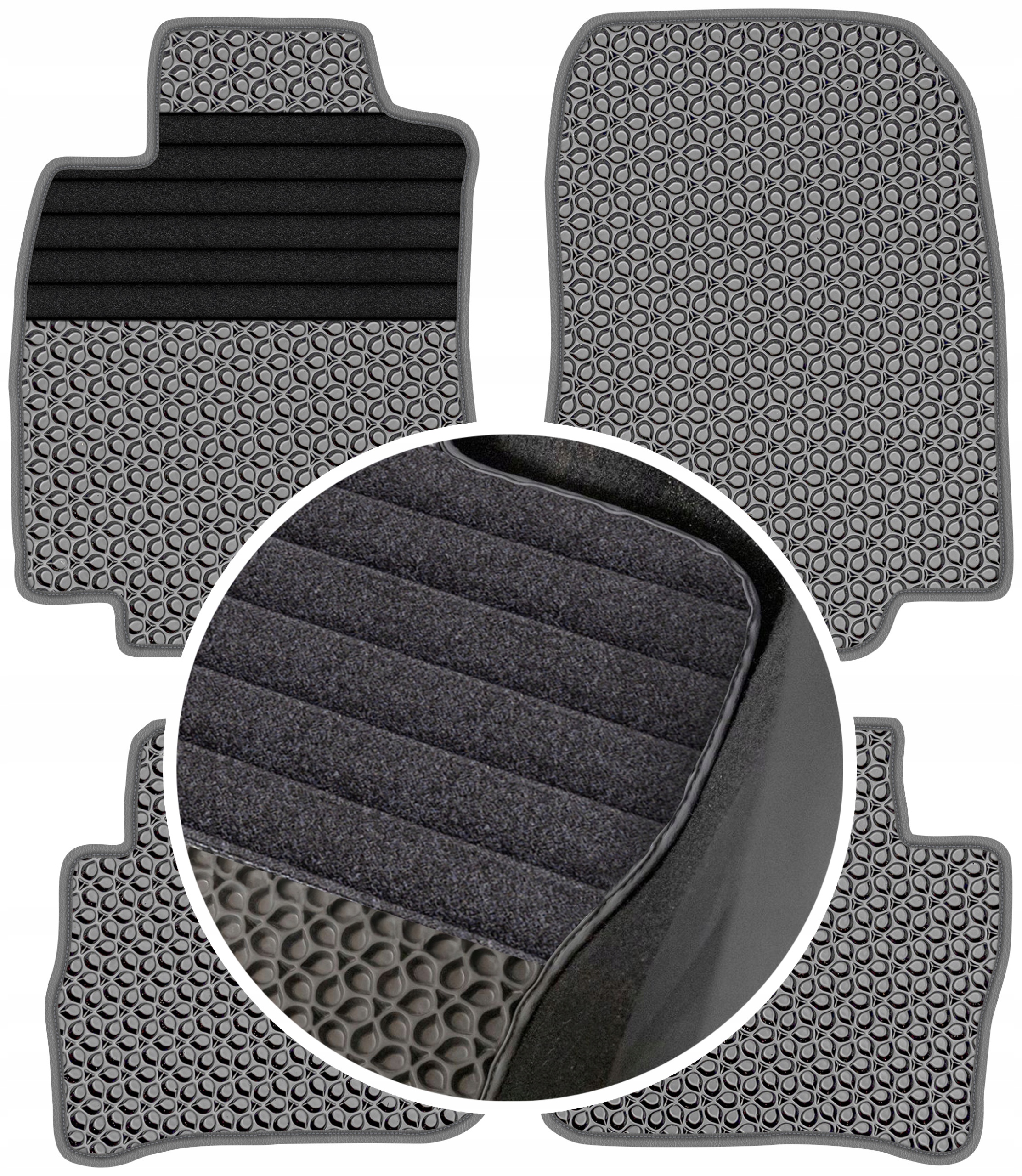 Nissan Tidda I 2007-2012 Gumové rohože do auta Eva Eternity