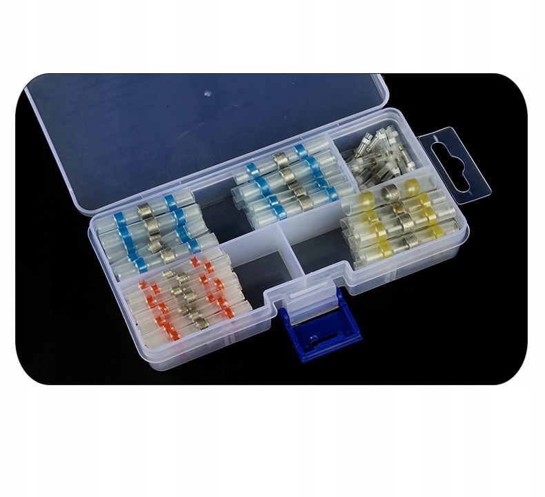 100ШТ ЭЛЕКТРИЧЕСКИЕ РАЗЪЕМЫ КОННЕКТОРЫ КОМПЛЕКТ