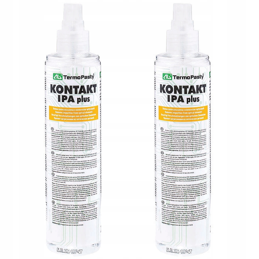 2× Izopropanol AG TermoPasty AGT-267