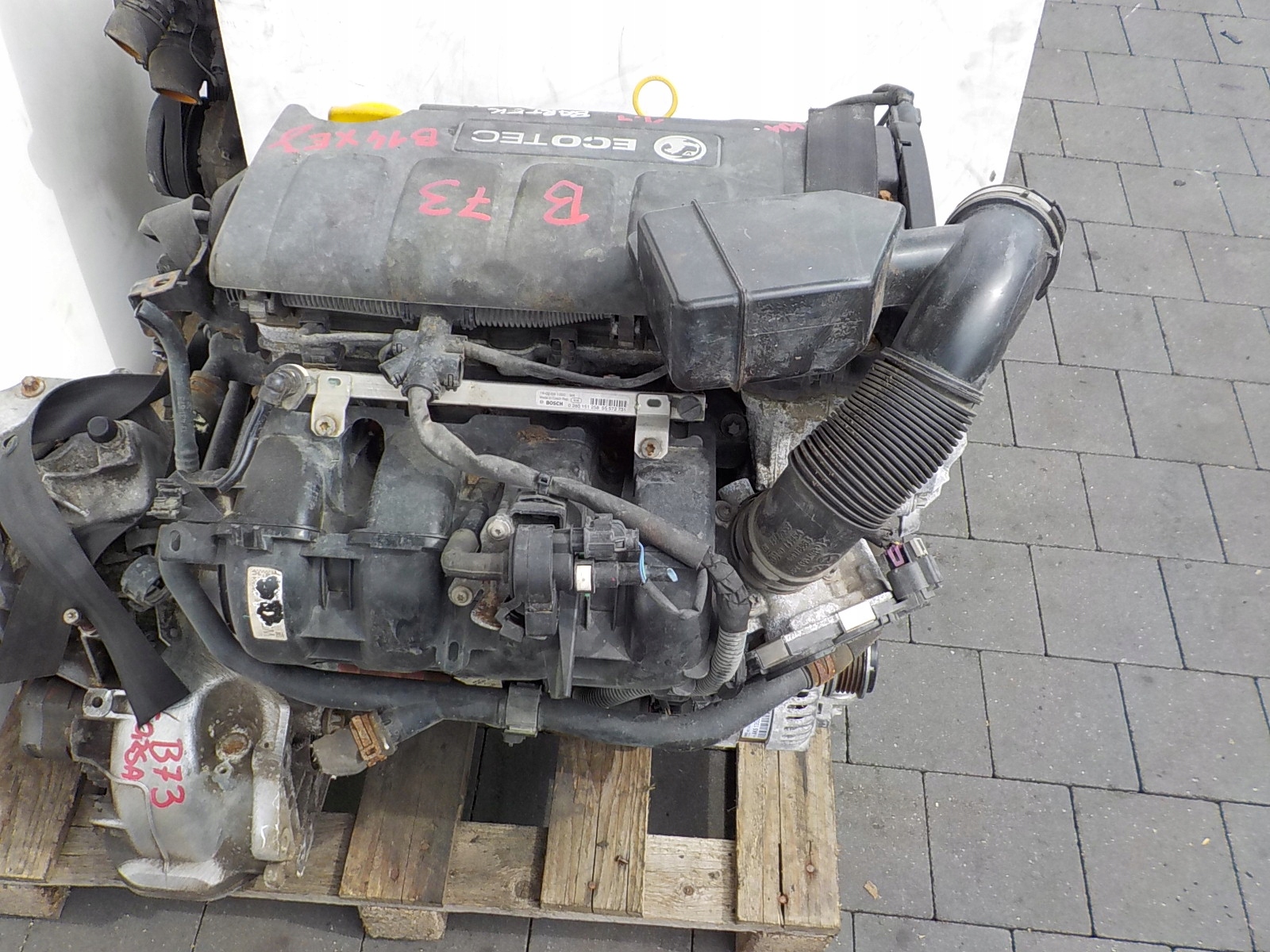 opel CORSA e 16r MOKKA 1.4 16V 75KM Двигатель B14XEJ комплектный