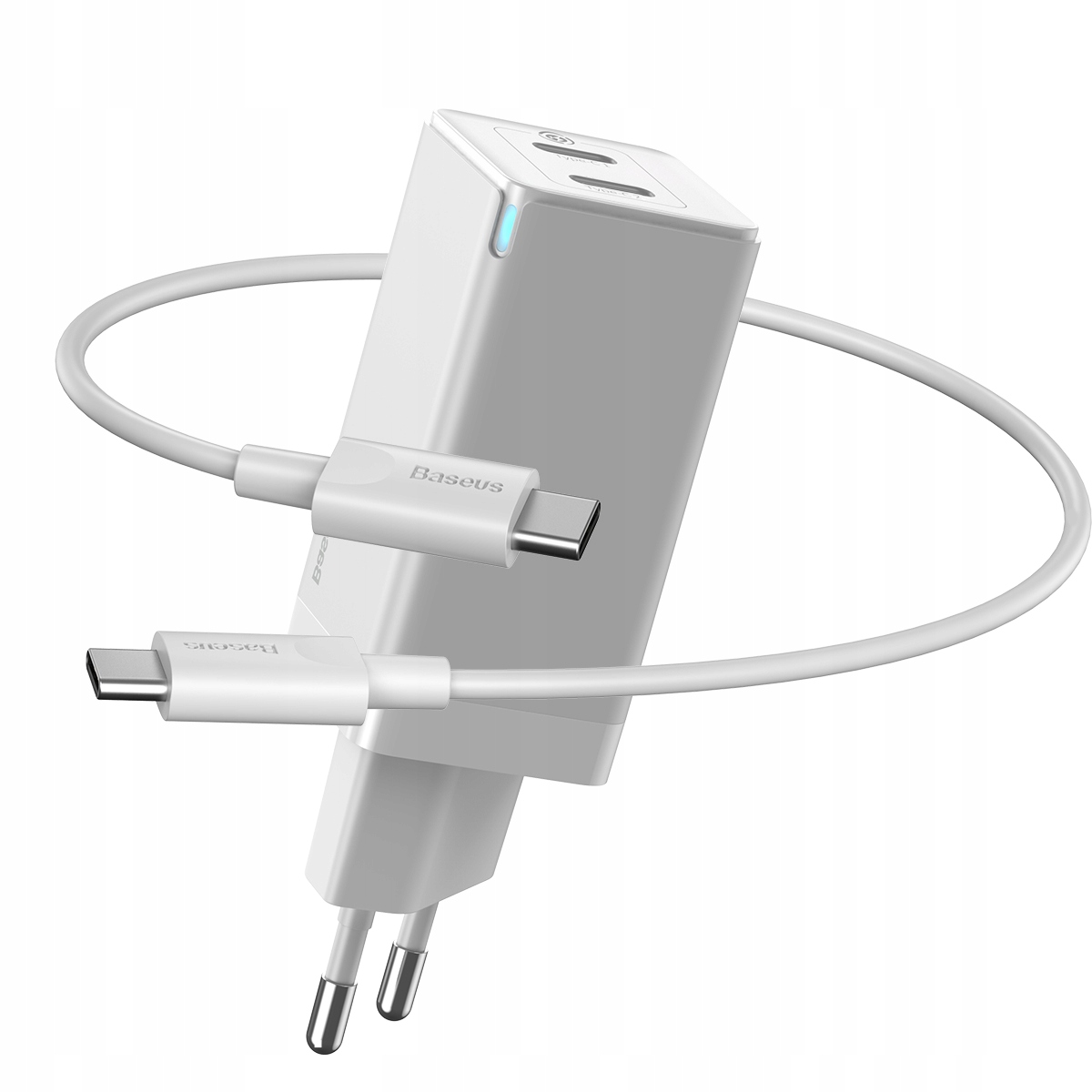 

Baseus Ładowarka Usb-c 45W Qc 4.0 Pd Kabel Type-C