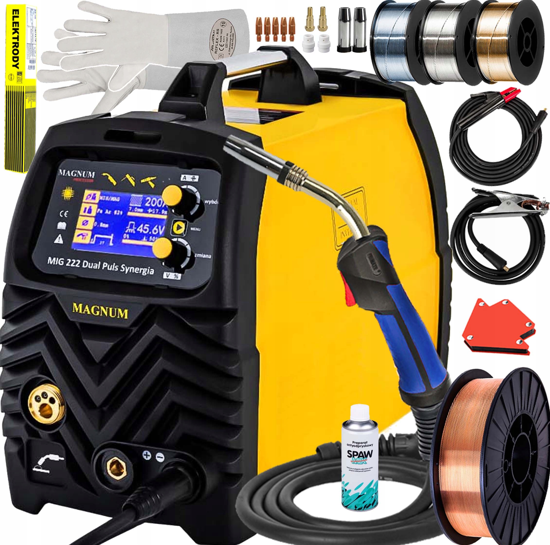 Migomat Magnum 222 Dual Puls Synergie S Hliníkem