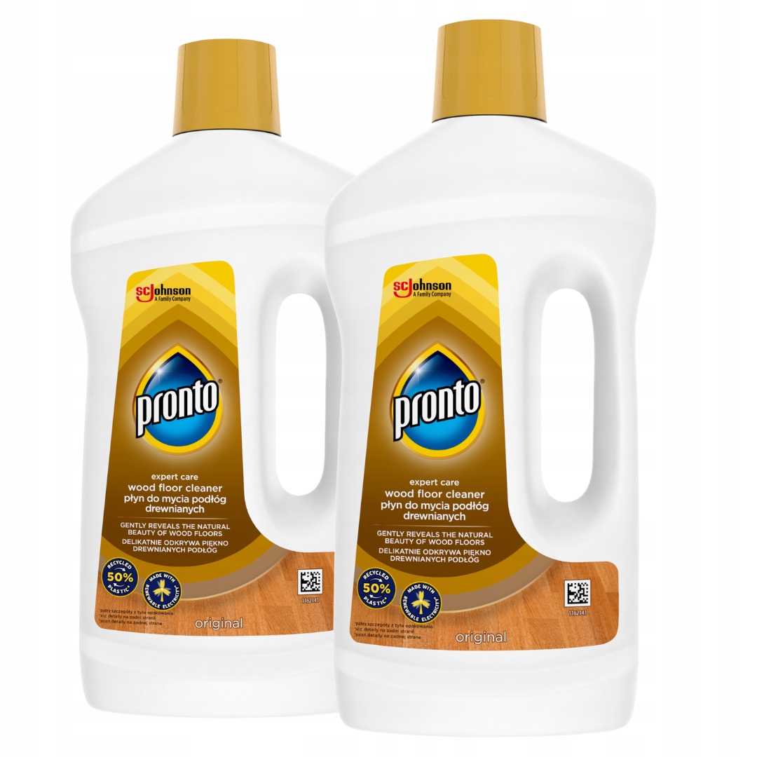 Pronto Płyn do Mycia Podłóg Drewnianych 750 ml x2