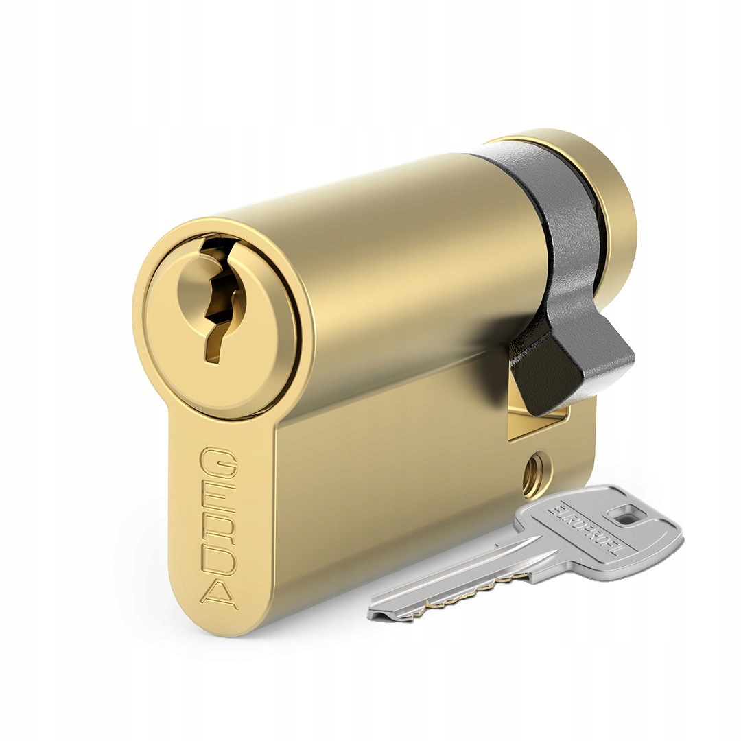 

Wkładka do drzwi mosiężna jednostronna Gerda 55/10