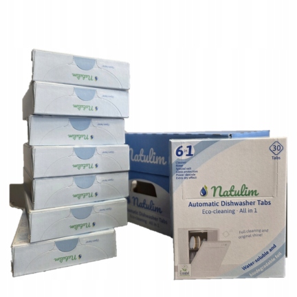 Levně Sada Natulim – 8 x 30 tablet 240 Eko mytí Účinné a přírodní