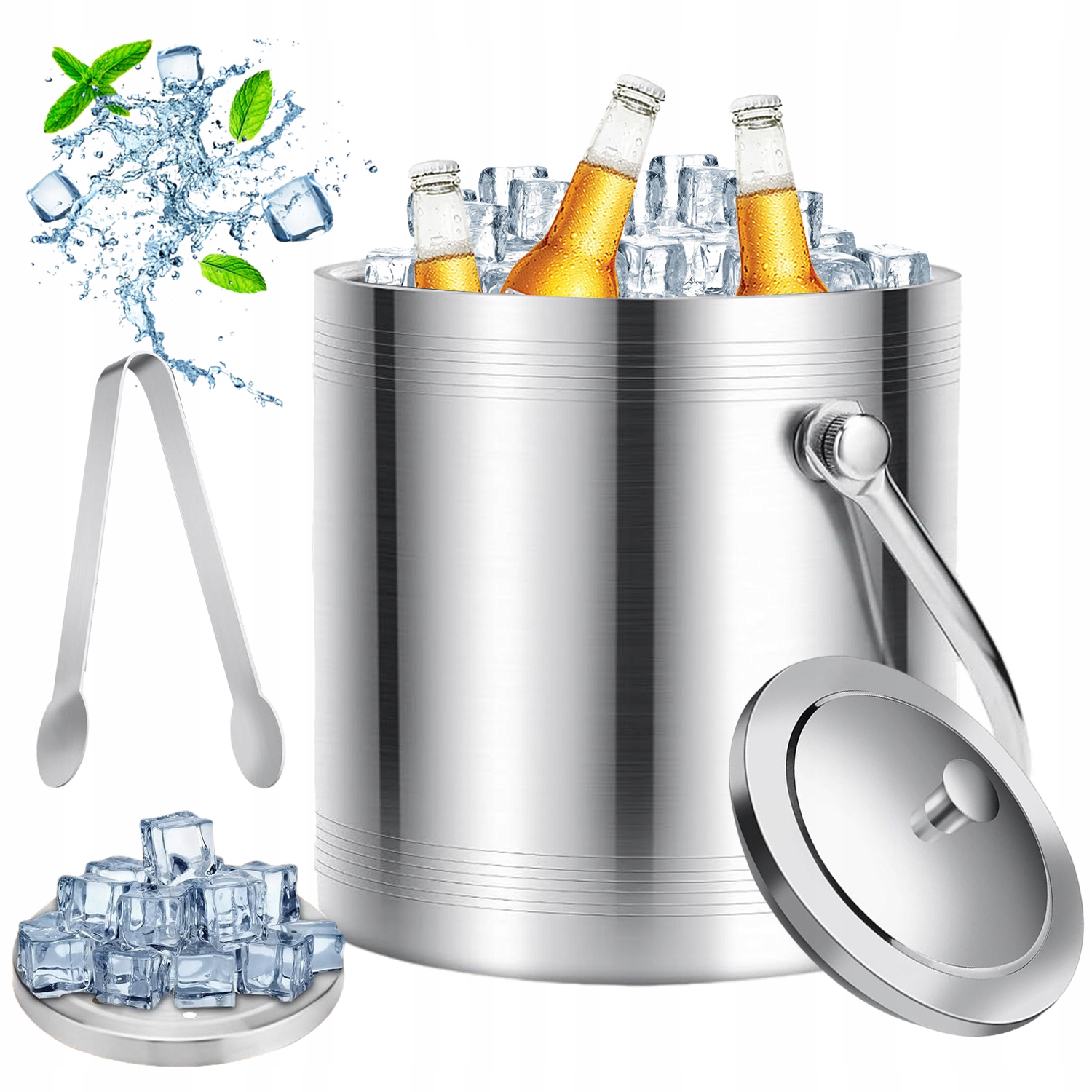 Kbelík Na Led Cooler Nádoba Pro Chlazení Kleště 2 L