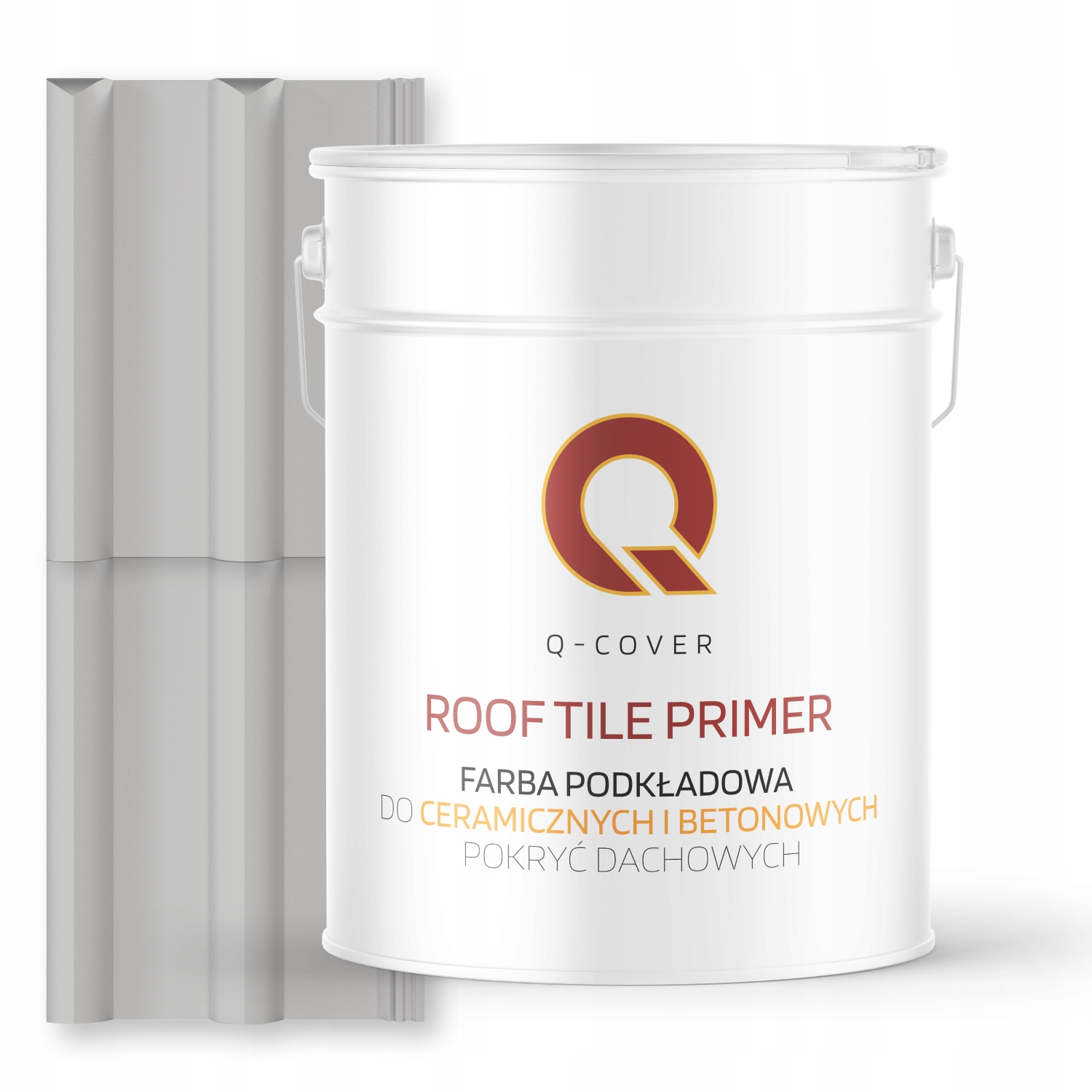 Podkladová Farba Na Keramickú Strechu Šedá Mliečna Ral 7047 Mat 10 L