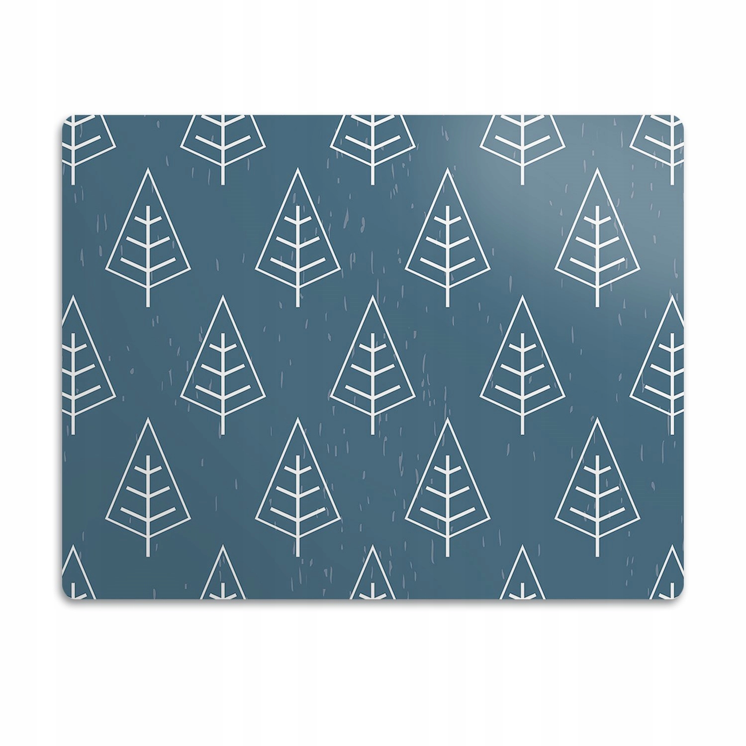 Voděodolná podložka pod misku Modrý les 90x60 cm