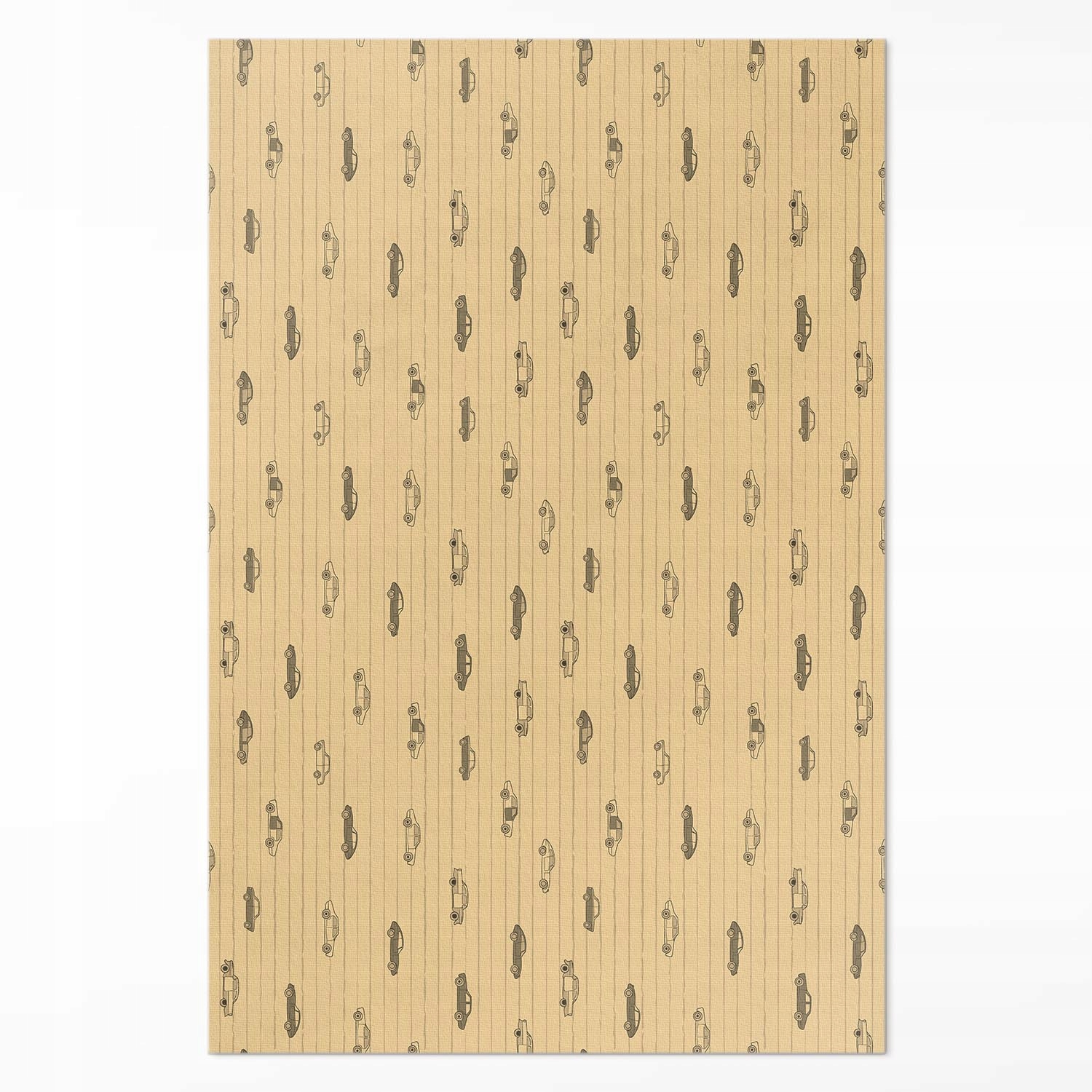 Moderný koberec Vinyl Salon Staré retro vintage autá XXL 150x225 cm