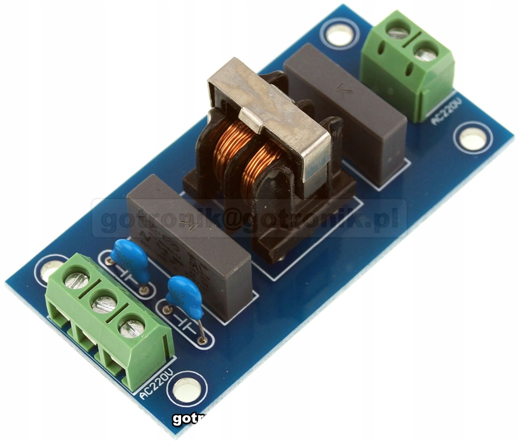 

Filtr sieciowy przeciwzakłóceniowy Emi do 4A 230V