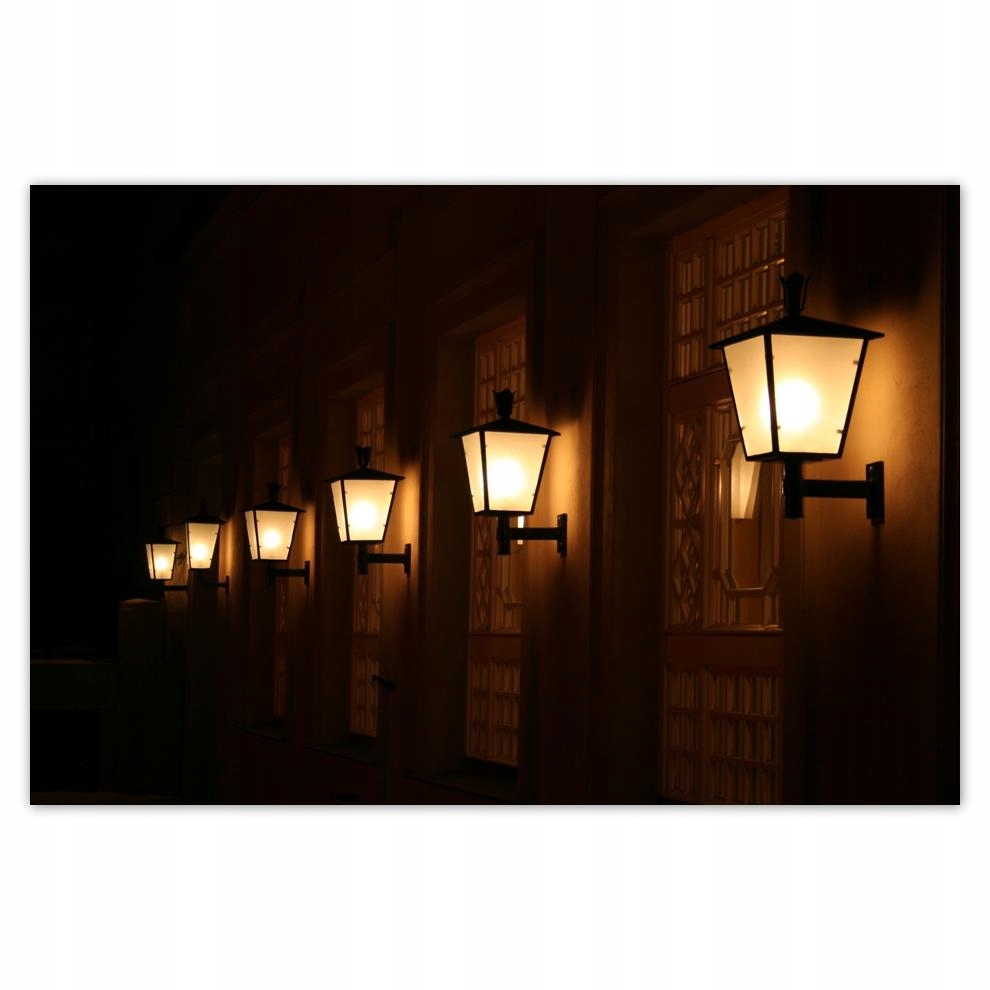 

Plakat 93x62 Lampy uliczne