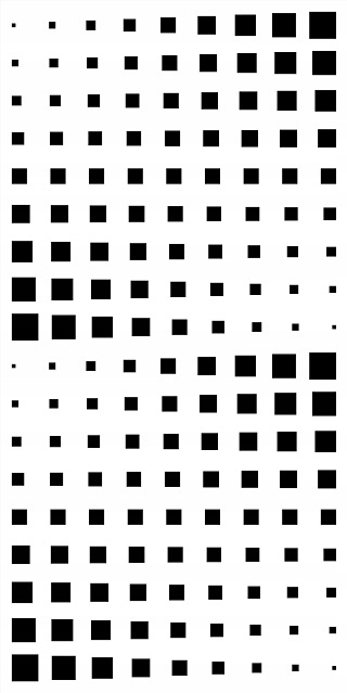 Malířská šablona na omítky 92 cm Architektonický beton Omítka