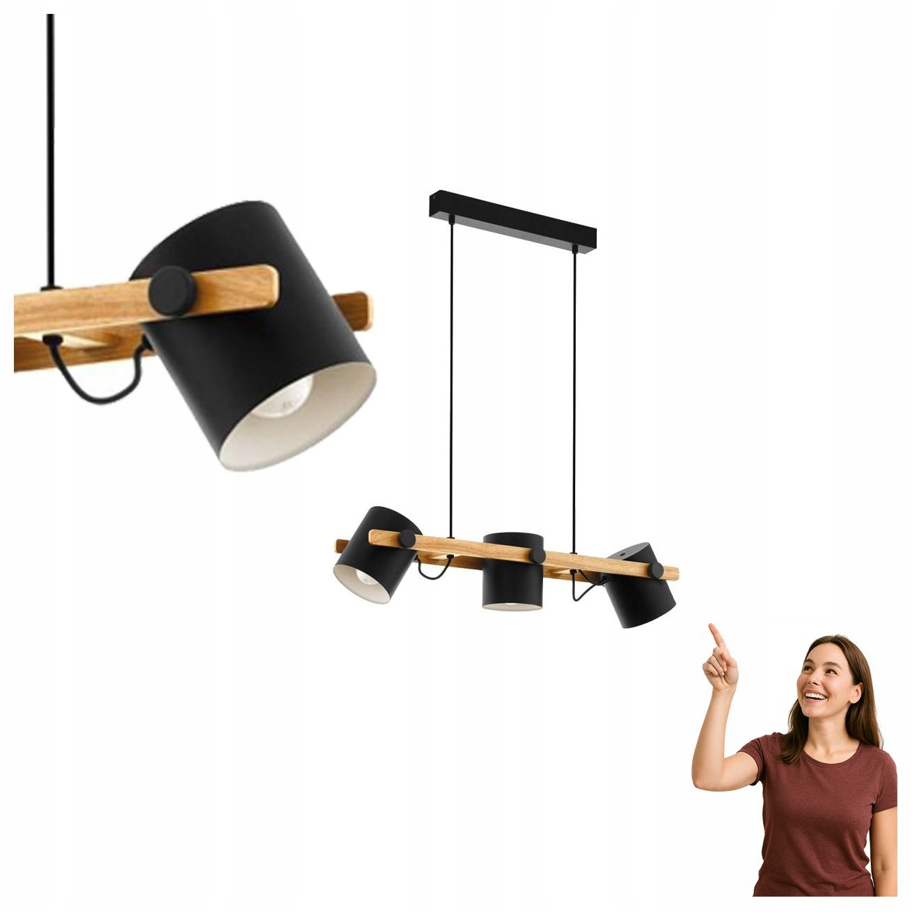 Závěsná lampa Hornwood 43045 Eglo