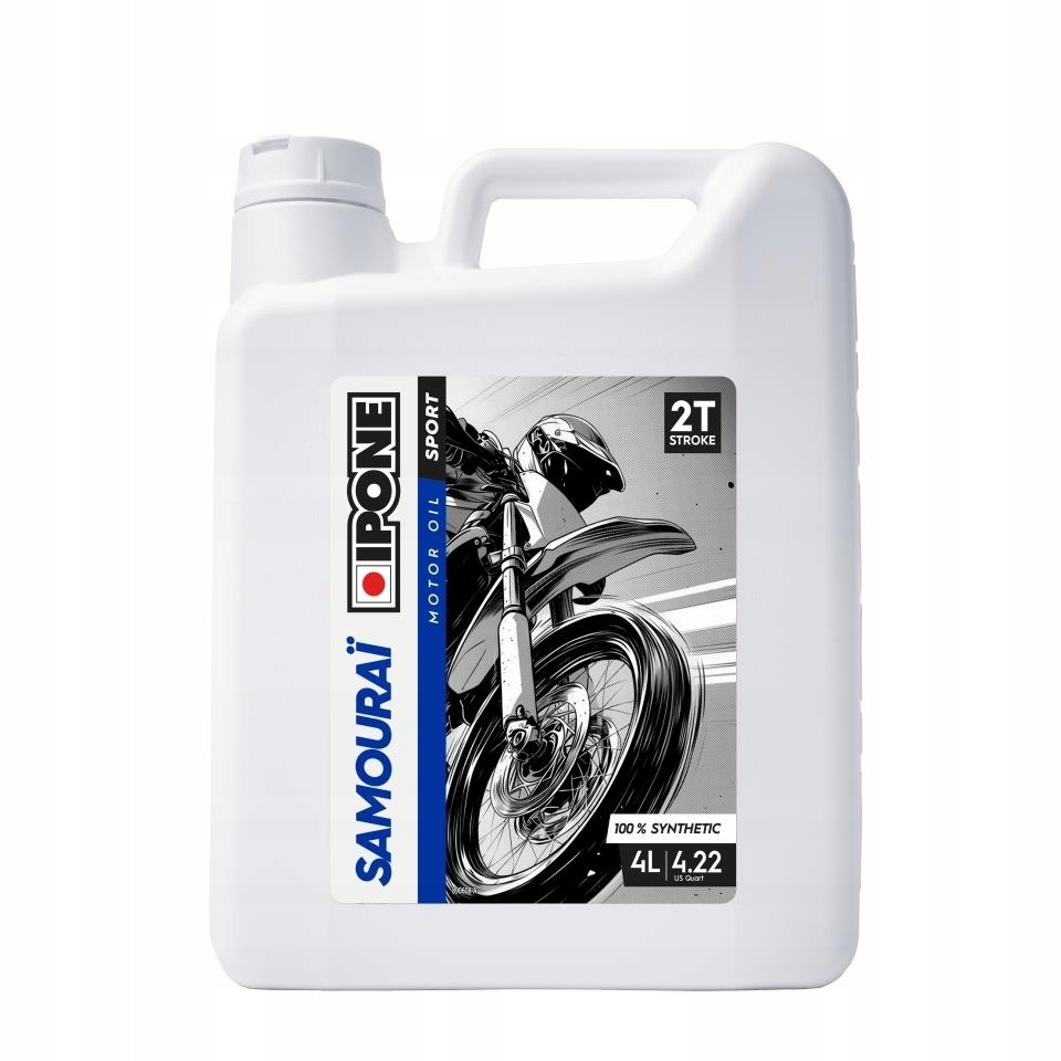 Ipone Samourai 2T Olej Do Zmesi 100 % Syntetický 4L Ester (akc) (6)NÁHRADA