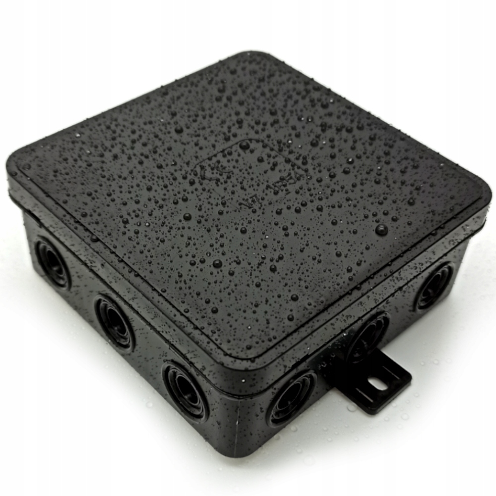 

Puszka Natynkowa Hermetyczna 100X100X41 Czarna