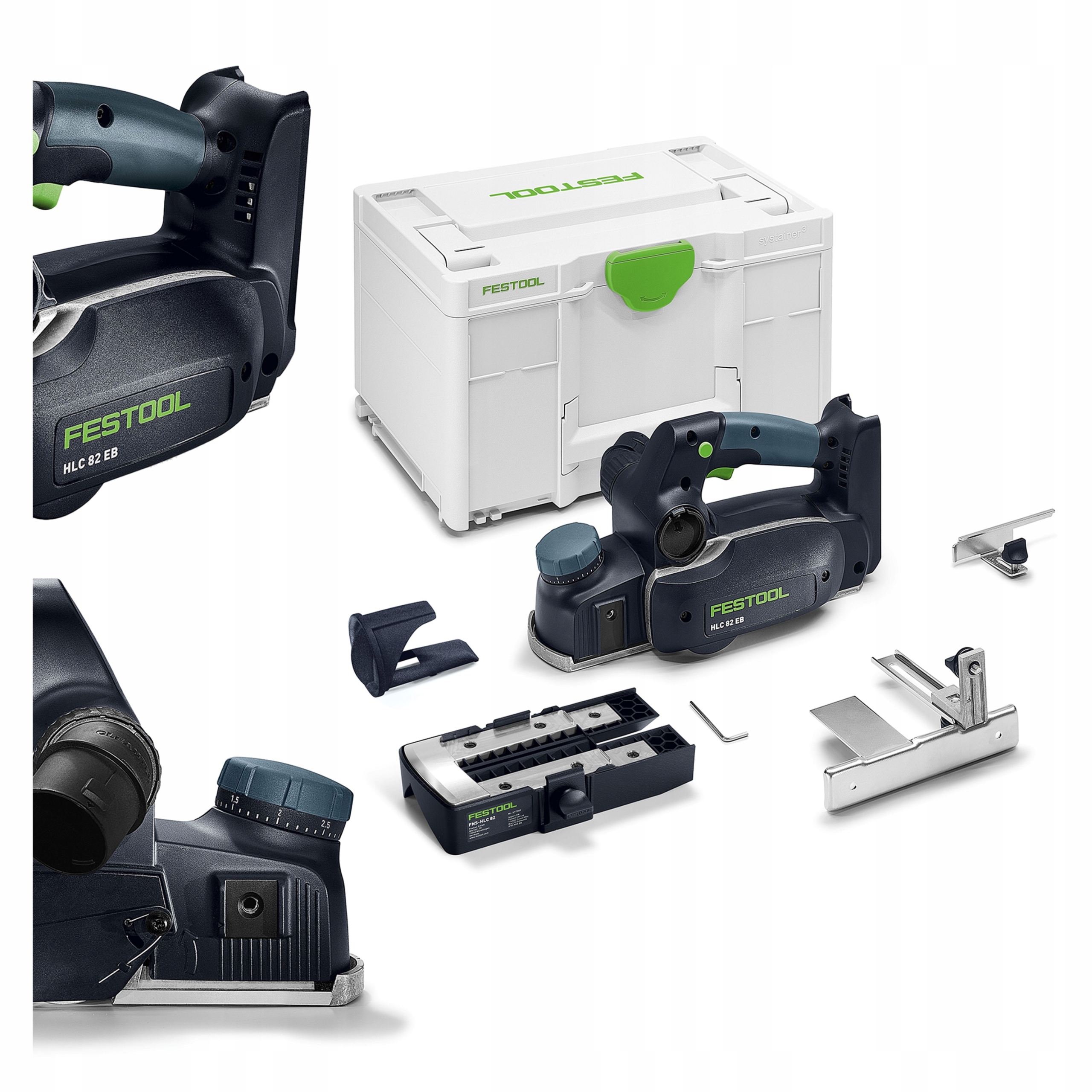 Strug akumulatorowy Festool Hlc 82 EB-Basic-Set 18v 82mm Systainer 578600