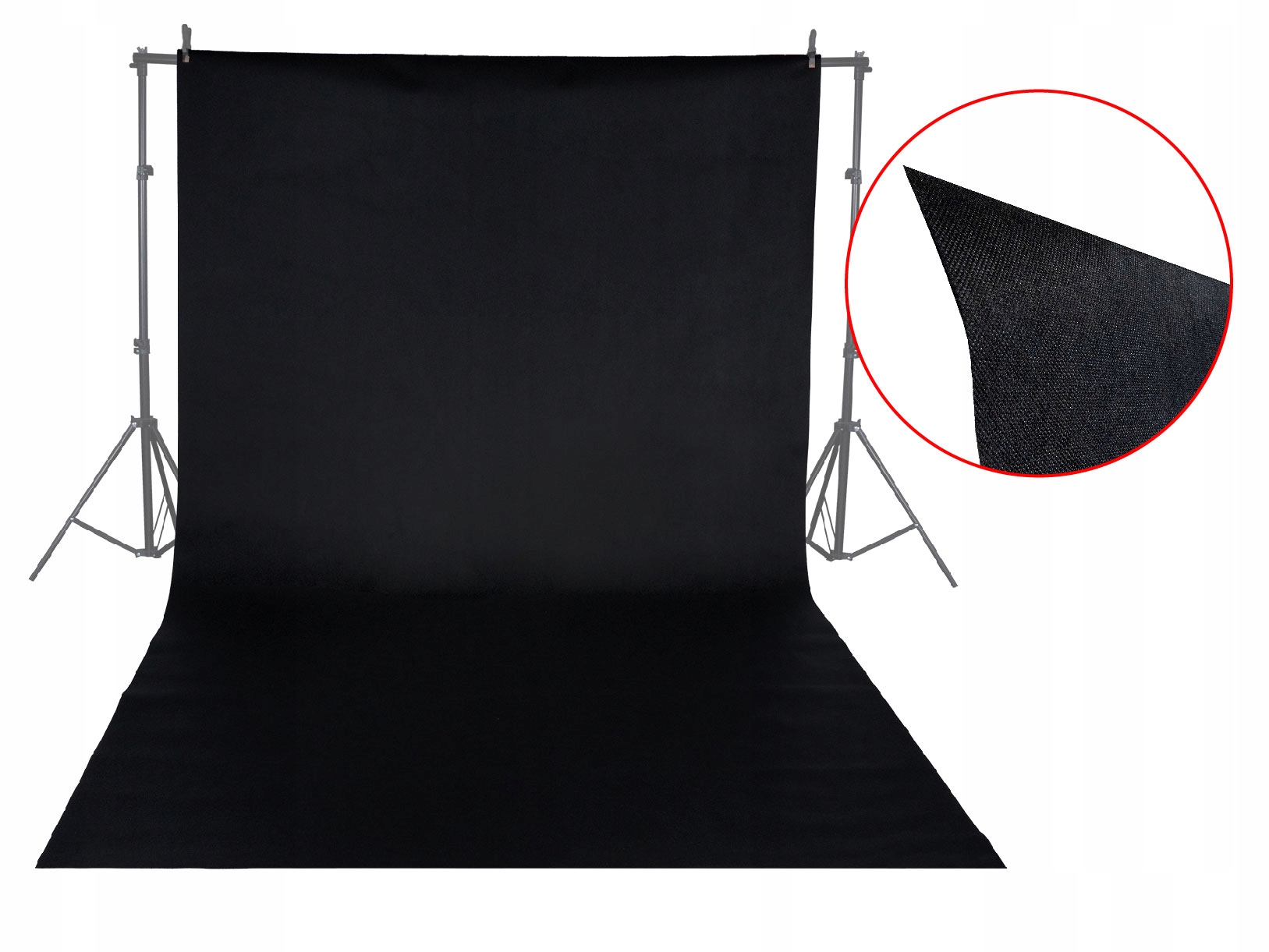 

Tło Fotograficzne Propylen Czarne Matowe 275 x 160