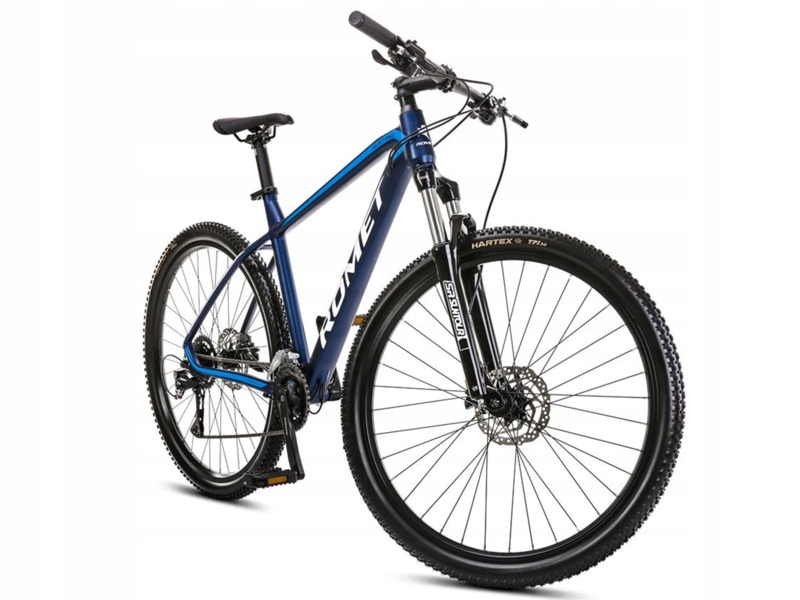 Rower górski Mtb Romet Mustang M7.1 U19 27.5 cala Ciemno-niebieski