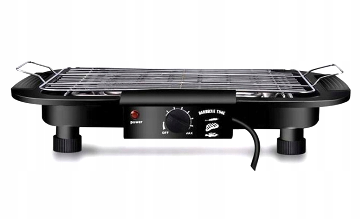 GRILL ELEKTRYCZNY BARBECUE BBQ DOMOWY TERMOSTAT REGULACJA TACA 2000W AG225D Model AG225D