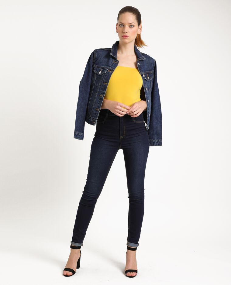 P1P100 PIMKIE__MM6 ŻÓŁTY TOP RAMIĄCZKA BASIC__XS Marka Pimkie