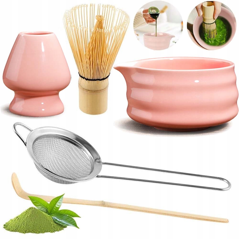 Levně Sada Na Čaj Matcha S Bambusovou Metlou Chasen Bambusa Jako Dárek