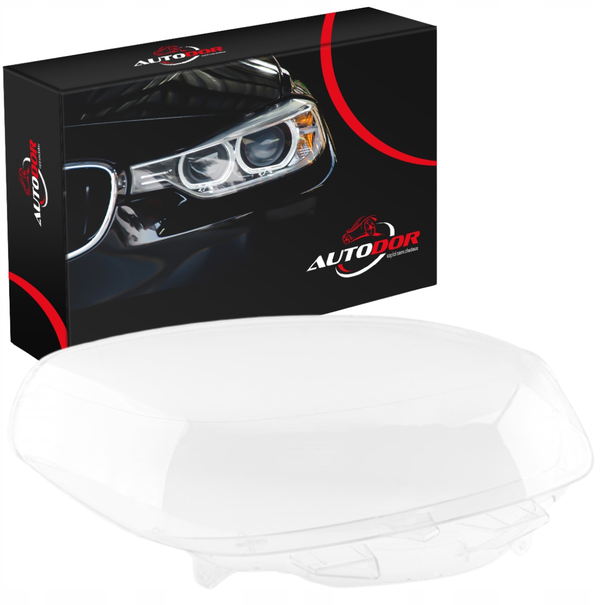 Renault Koleos Lift 2011-2016 Klosz Sklo Světlometu Pravé Přední Lampy