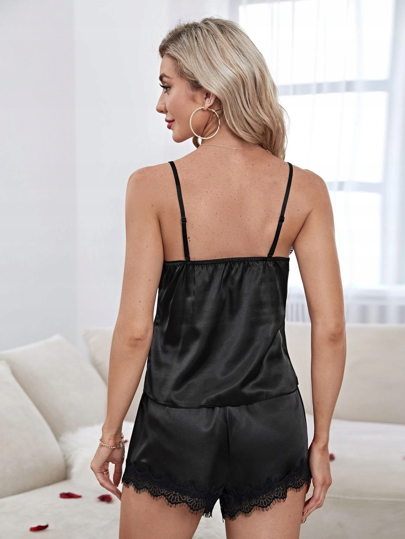 ZESTAW PIŻAMA DAMSKA BIELIZNA SPODENKI KOSZULKA Rozmiar uniwersalny