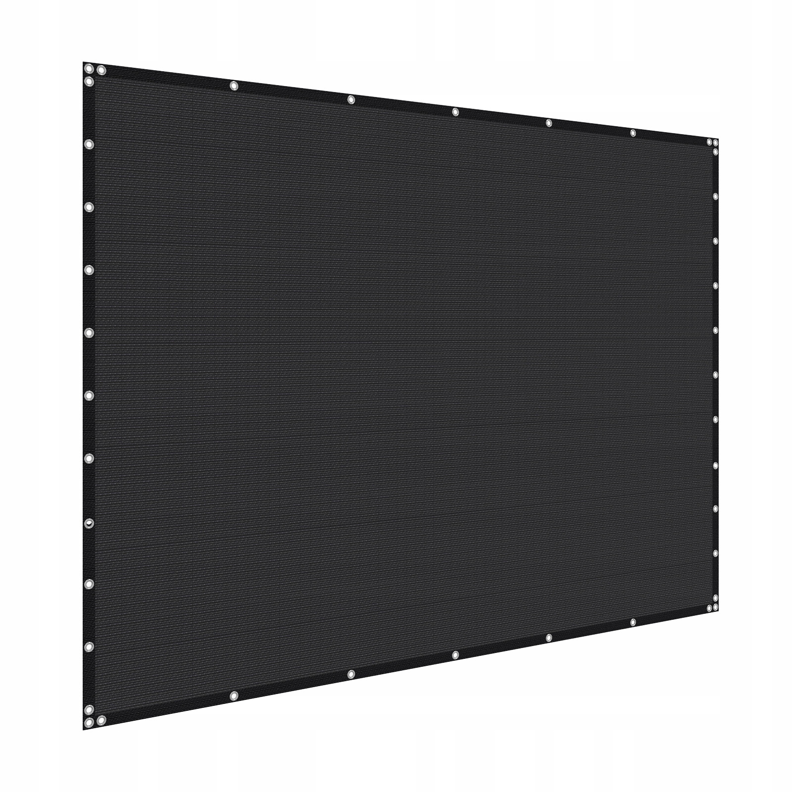 Slnečná Plachta Vevor 90 Hdpe 305X366 CM Pevná, Pevná Čierna