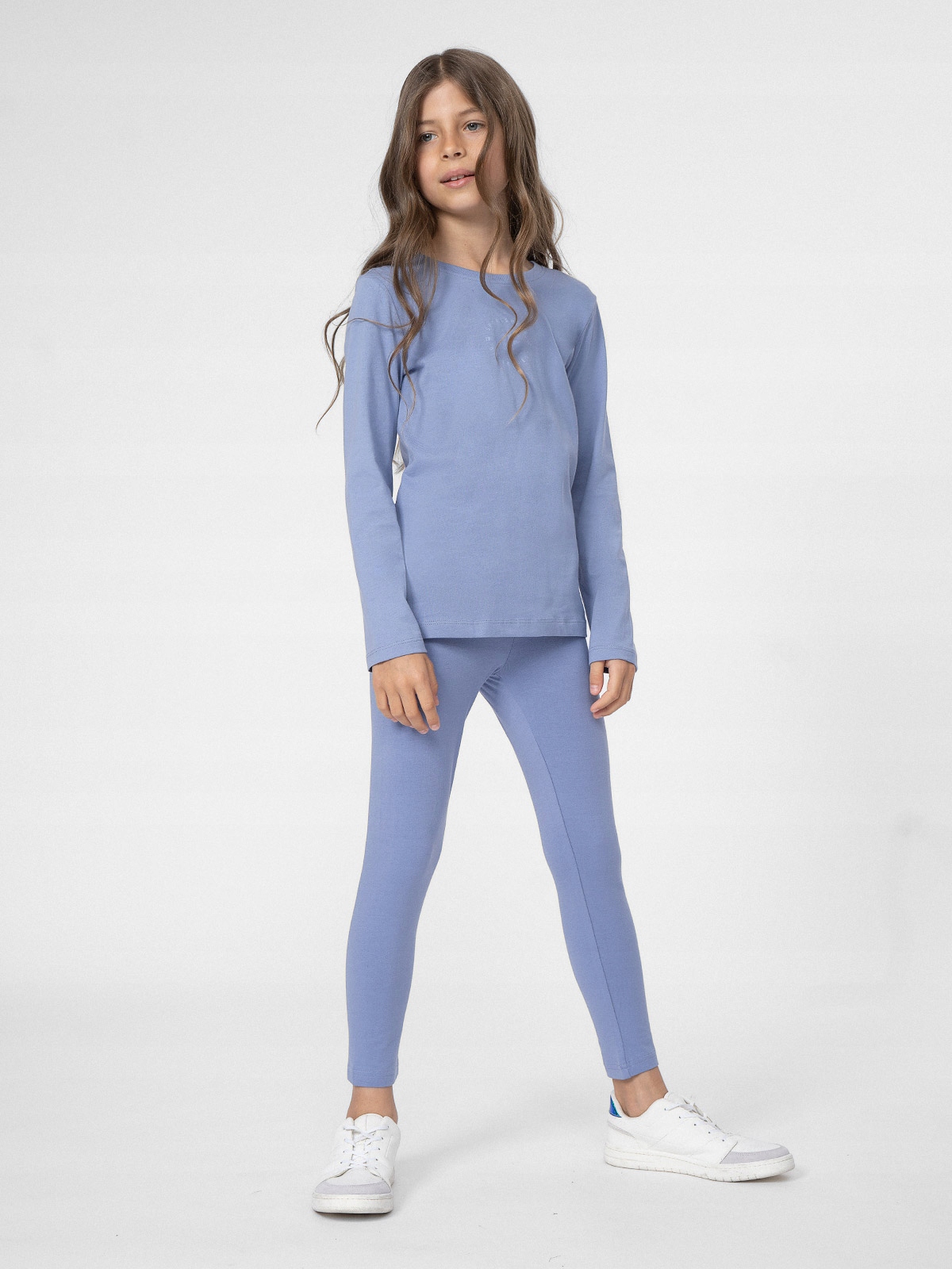 LEGGINSY spodnie DZIECIĘCE 4F JUNIOR TTIGF038 134 Płeć dziewczynka