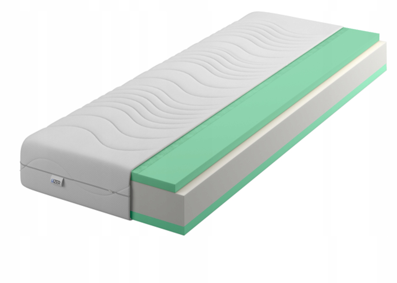 Penový matrac 70x190 20 cm veľmi tvrdý H5, obojstranná Hr pena