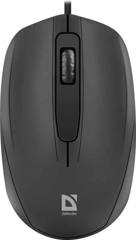 MYSZ DEFENDER ALPHA MB-507 OPTICAL 1000dpi 3P CZARNA SILENT — 6